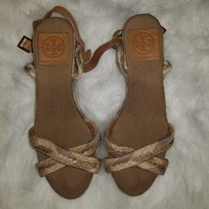 TORY BURCH wedge sandals